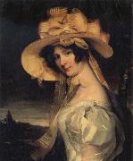 Sir Thomas Lawrence Marquise de Blaizel Sweden oil painting artist